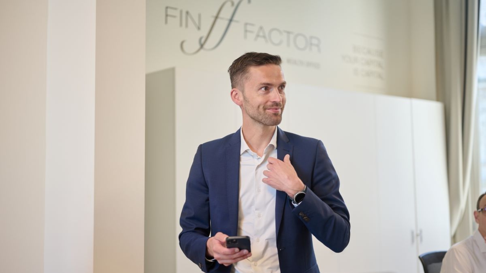 De man achter FinFactor Steven Nuyts